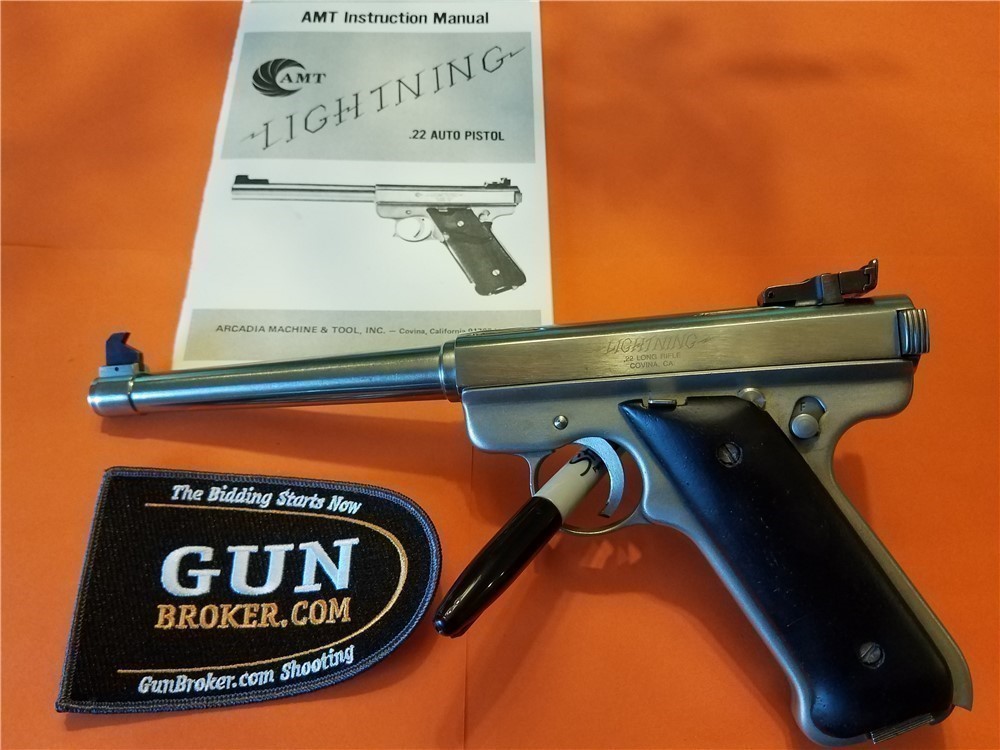 AMT Lightning - Baby Automag Style - handgun grips-img-0