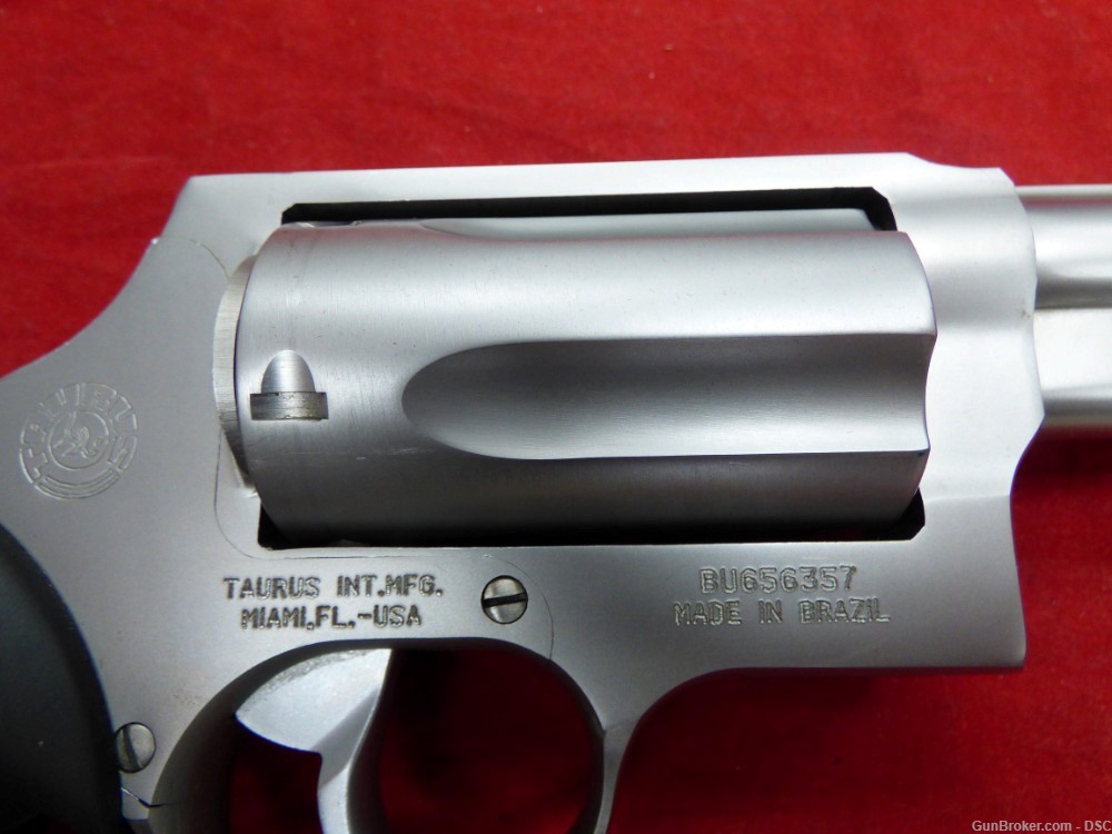 Taurus The Judge 3" Stainless DAO Bobbed Hammer  - .45LC/.410 M4510CH-img-7