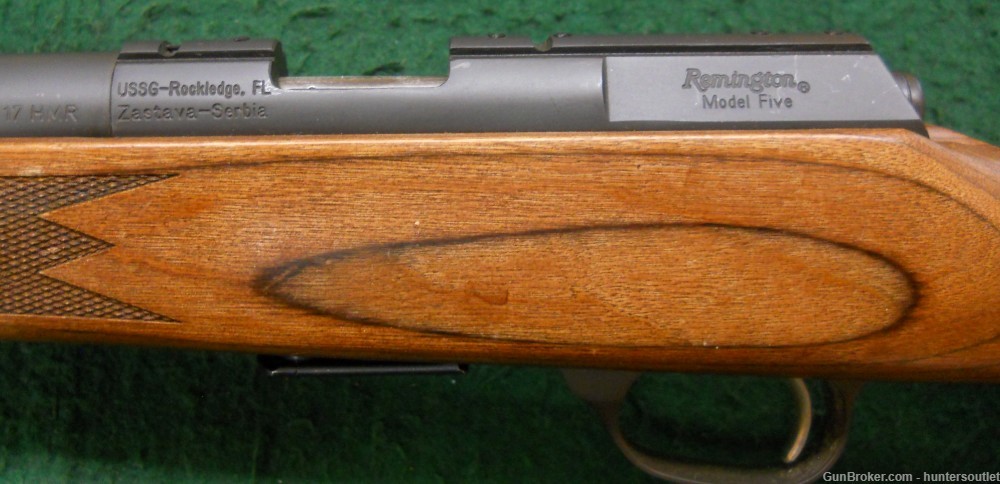 Remington / Zastava Model 5 Five 17 HMR RARE-img-9