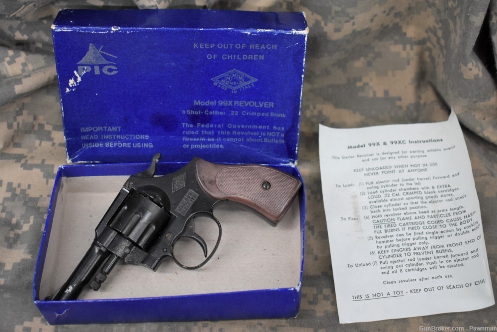 PIC Model 99X Starter’s revolver for .22 Cal. Crimped blanks-img-10