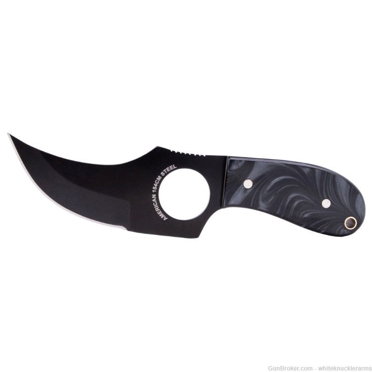 Whiteknuckler Brand Derringer Black Pearl Grip Set w/ Matching Classic C7-img-7