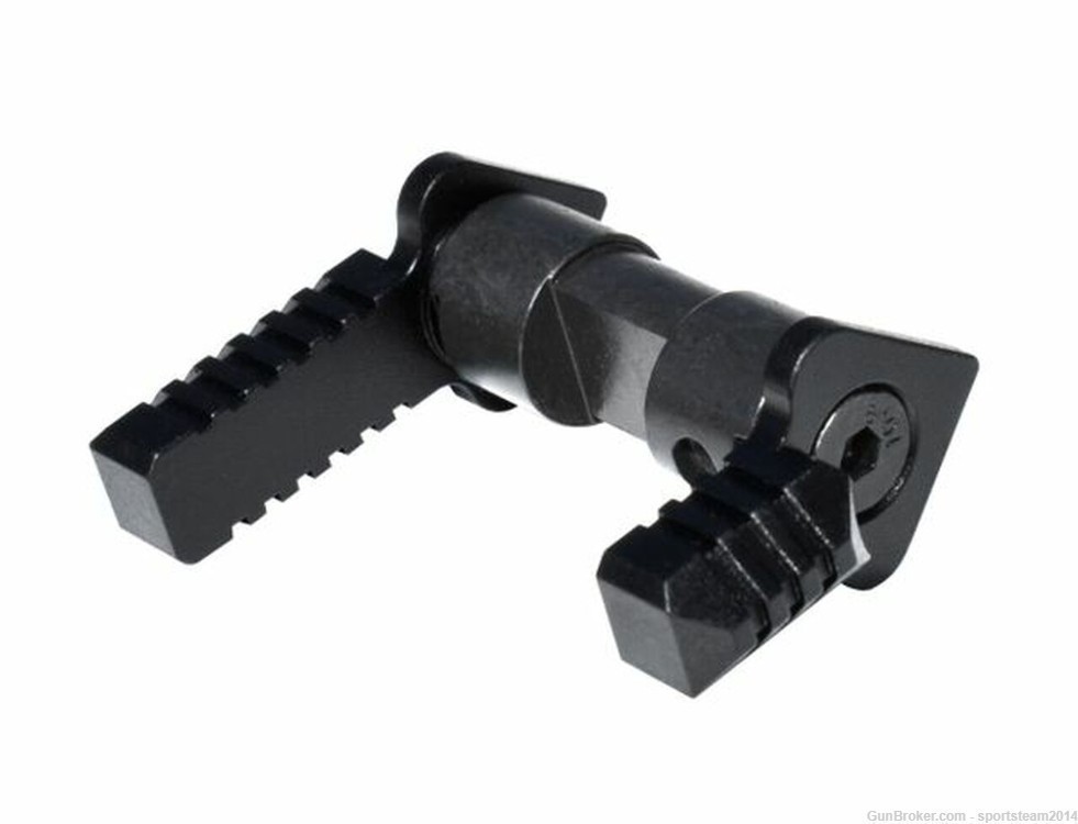 AR15/308 AMBIDEXTROUS SAFETY SELECTOR SWITCH, STEEL AND ALUMINUM - BLACK-img-2
