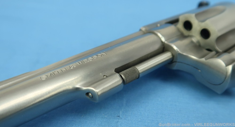 Smith & Wesson Model 63 Stainless 22 Caliber Revolver Boxed Early-img-23