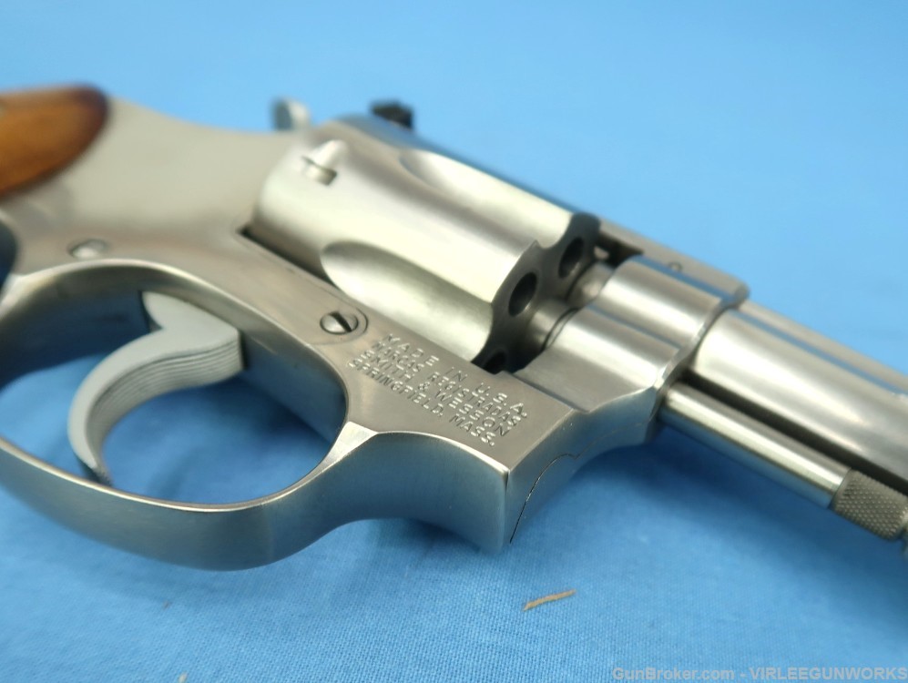 Smith & Wesson Model 63 Stainless 22 Caliber Revolver Boxed Early-img-41