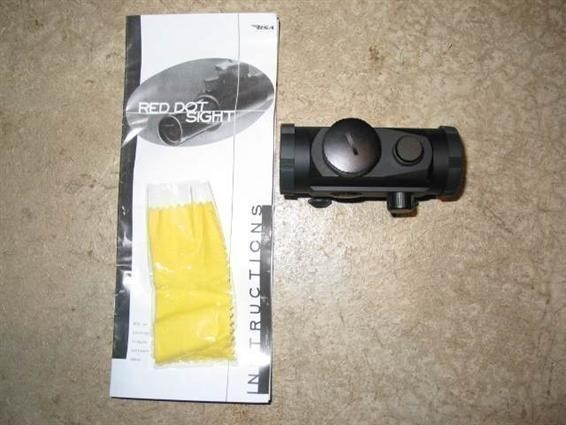 BSA Red Dot 30MM Scope with Rings-NEW!-img-1