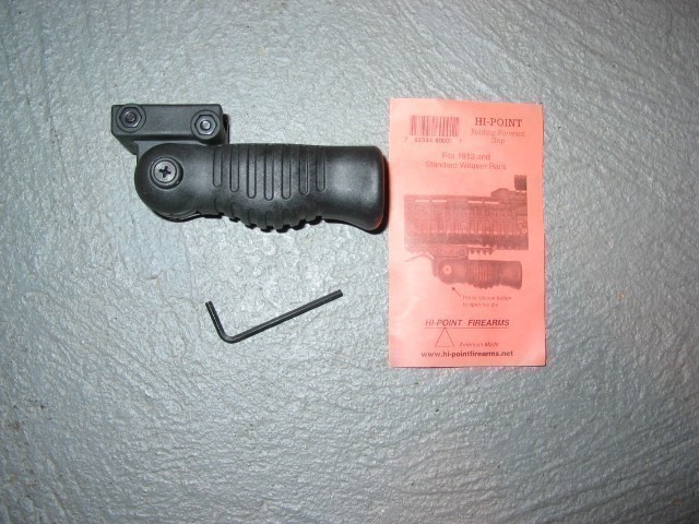 Folding Forward Grip For 1913 and Weaver Rails-NEW-img-2