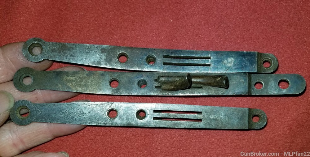 3 LC Smith trigger plates one complete parts-img-2