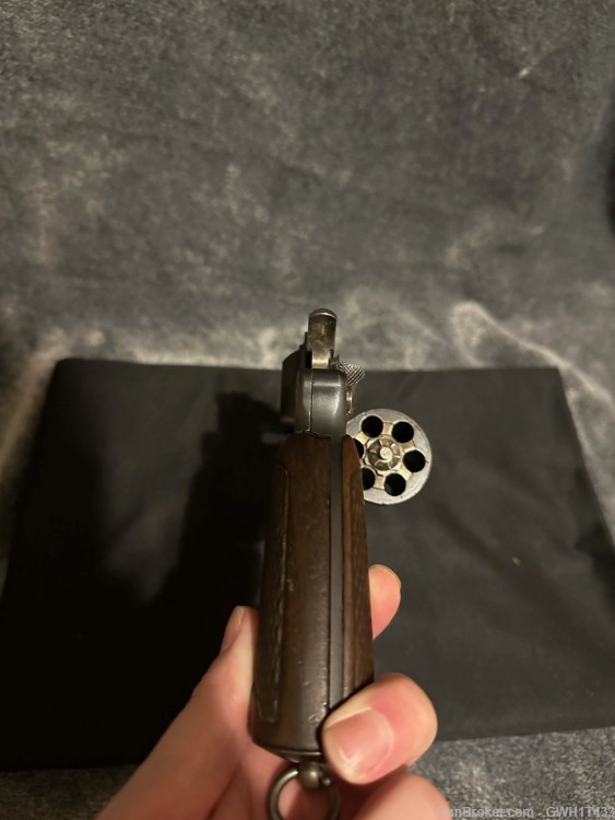 1892 Lebel Officer Revolver with Holster -img-4