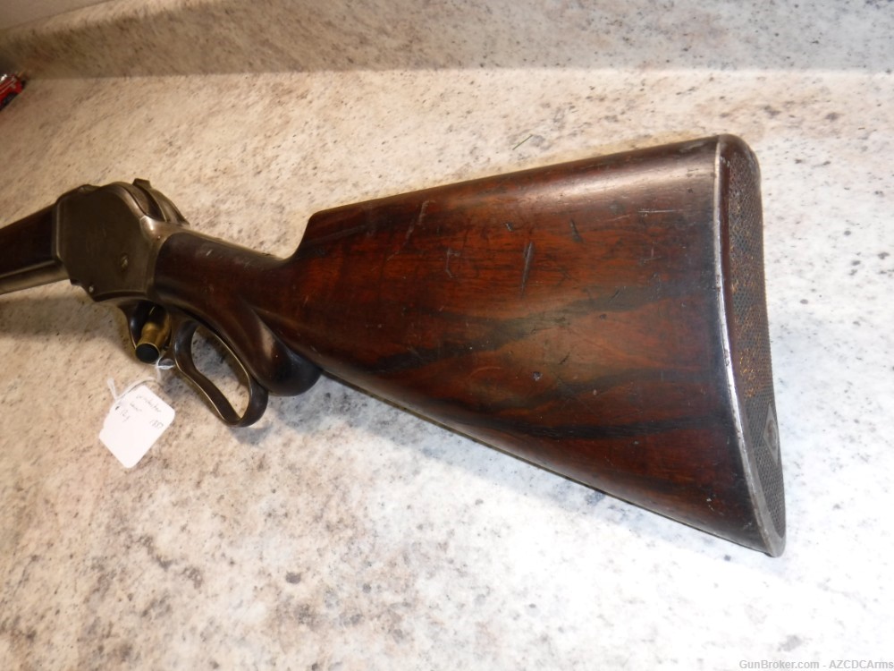Winchester 1887 Lever action 12 gauge shotgun, 30" barrel, MFG in 1890-img-1