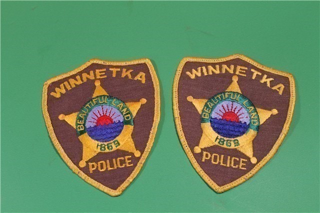 Illinois Police Uniform Shoulder Patches Pair JZZ-img-0