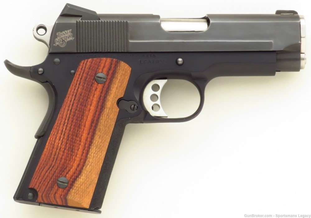 Terry Tussey custom Colt Lightweight Officer's .45 ACP, superb, layaway-img-1