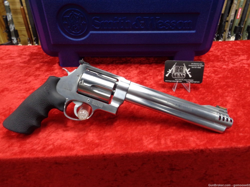 S&W Model 460 Magnum M460 SW Ported Bear 454 Casull 45 Colt Stainless TRADE-img-27