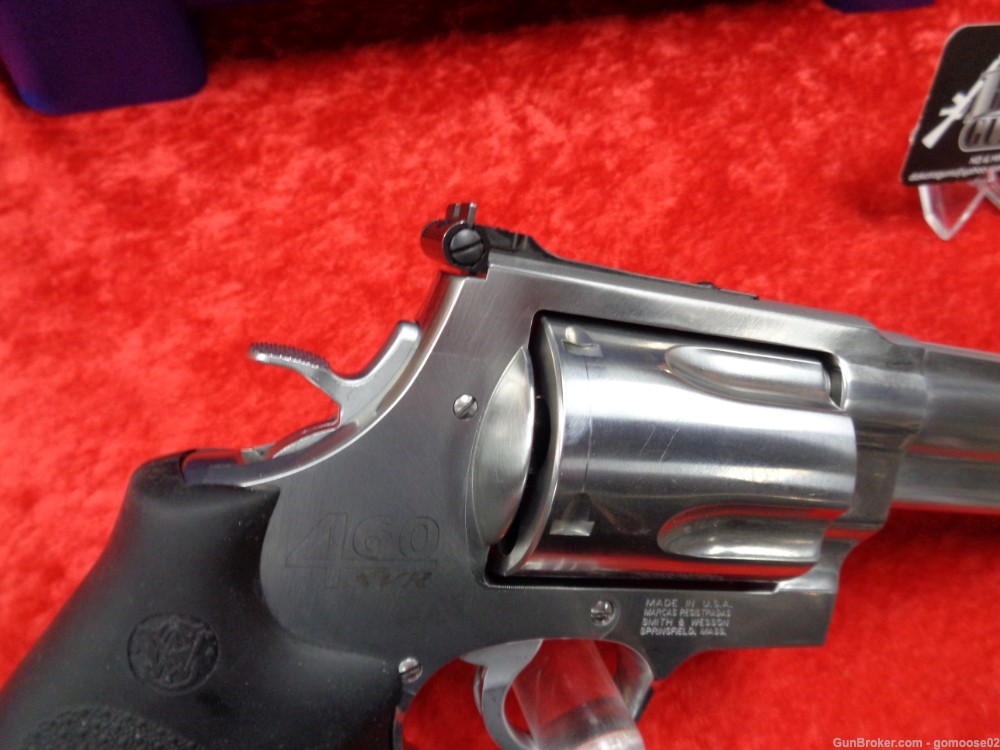 S&W Model 460 Magnum M460 SW Ported Bear 454 Casull 45 Colt Stainless TRADE-img-9