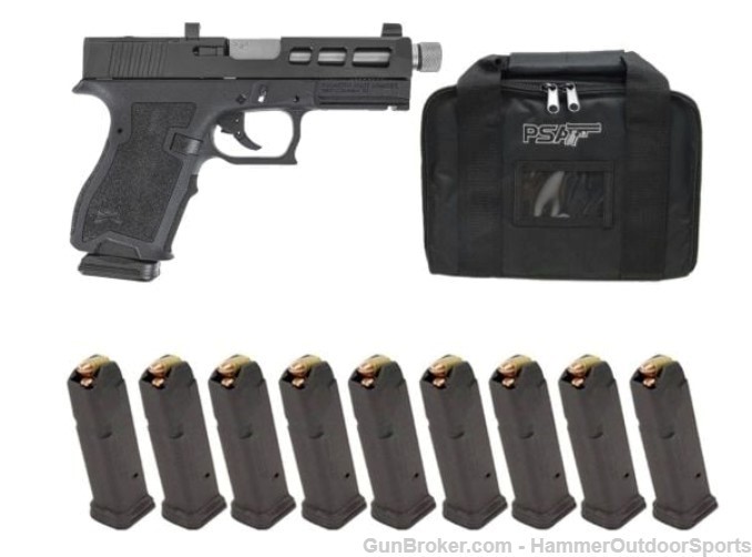PSA DAGGER COMPACT 9MM PISTOL WITH SW1 EXTREME CARRY CUT RMR SLIDE & STAINL-img-0