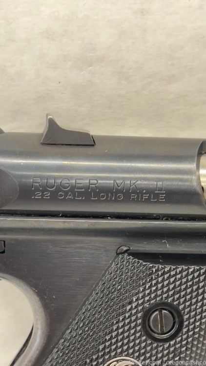 Ruger Mark II Semi Pistol, .22lr 10 Round Magazine, Iron Sights-img-7