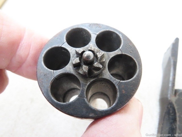 British Enfield MK1 .38 Revolver Barrel & Cylinder Parts-img-3