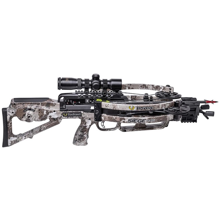 TenPoint Siege RS410 Crossbow w/ACUslide, RangeMaster Pro Scope-img-2