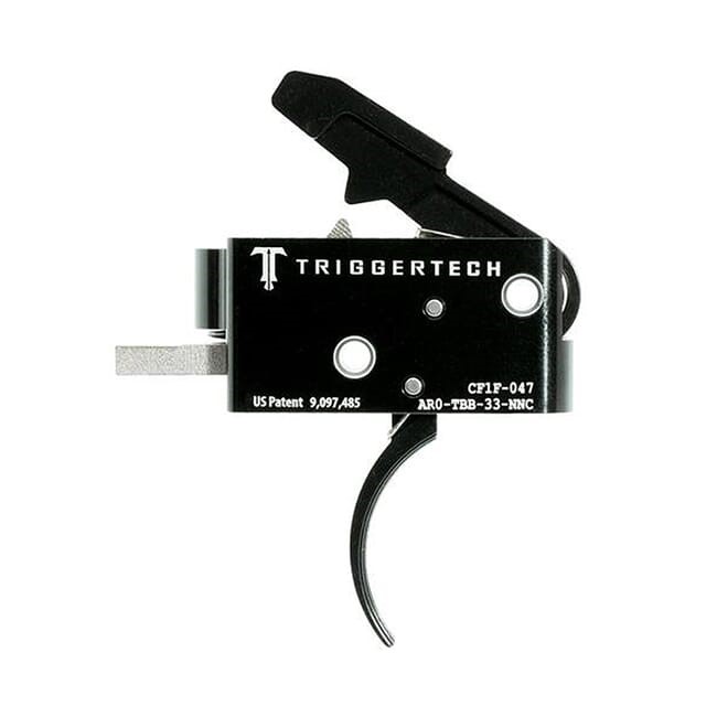 TriggerTech AR15 Competitive Curved BlackTwo Stage Trigger AR0-TBB-33-NNC-img-0