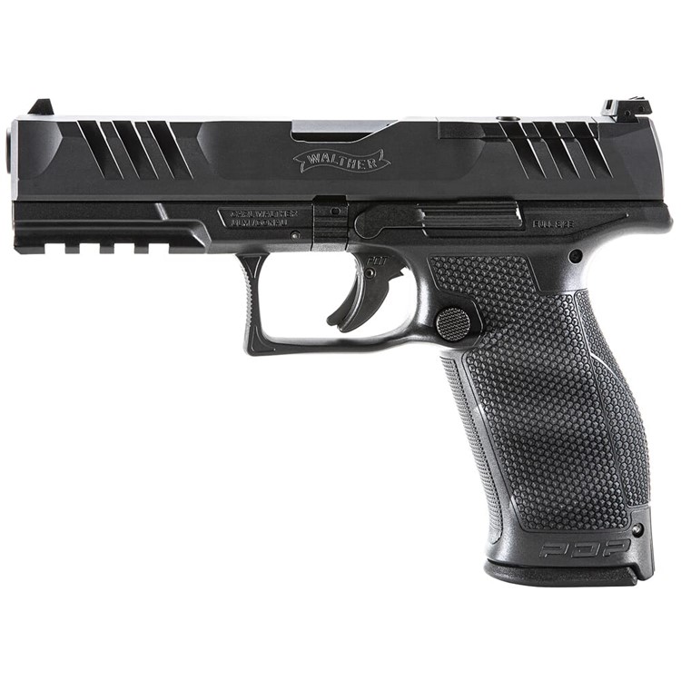 Walther PDP 9mm Black 4.5" Bbl Optic-Ready Full-Size w/(2)18rd Mags 2842475-img-0