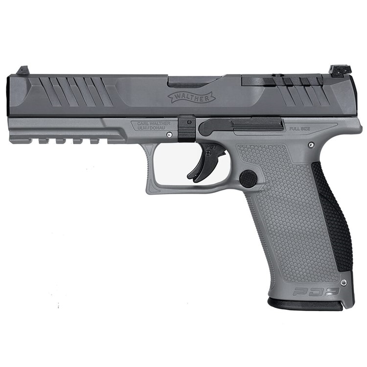 Walther Arms PDP 9mm 5" Bbl Two-Tone Gray Optic Ready Full Size Pistol-img-1