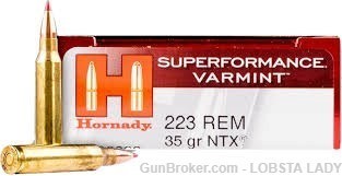 Hornady Superformance Varmint .223 Rem 35gr NTX - 20 Rounds - 83266-img-0
