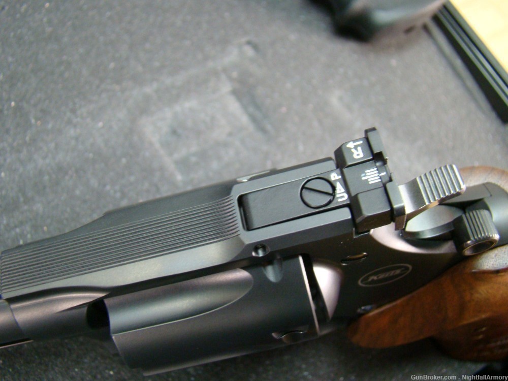Nighthawk Custom Korth Mongoose Magnum 6" .357 MAG Revolver High grade grip-img-13