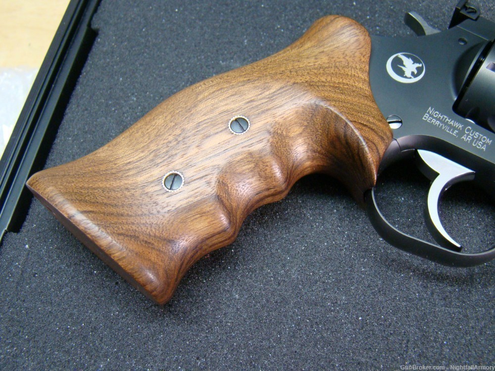 Nighthawk Custom Korth Mongoose Magnum 6" .357 MAG Revolver High grade grip-img-16