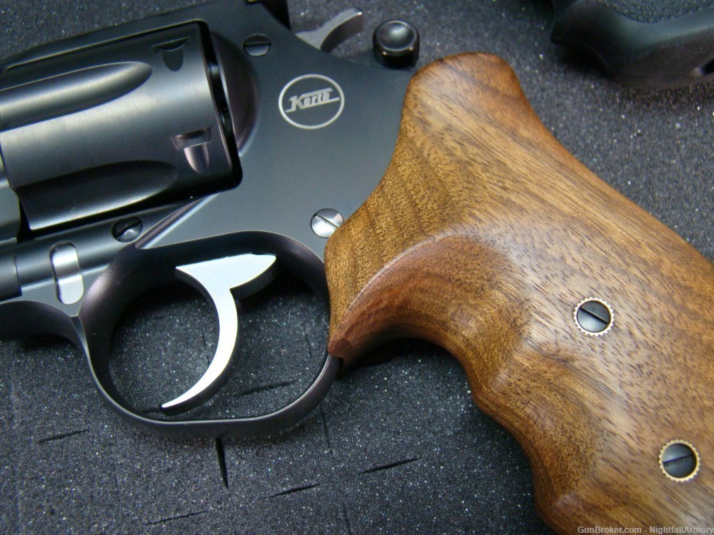 Nighthawk Custom Korth Mongoose Magnum 6" .357 MAG Revolver High grade grip-img-7