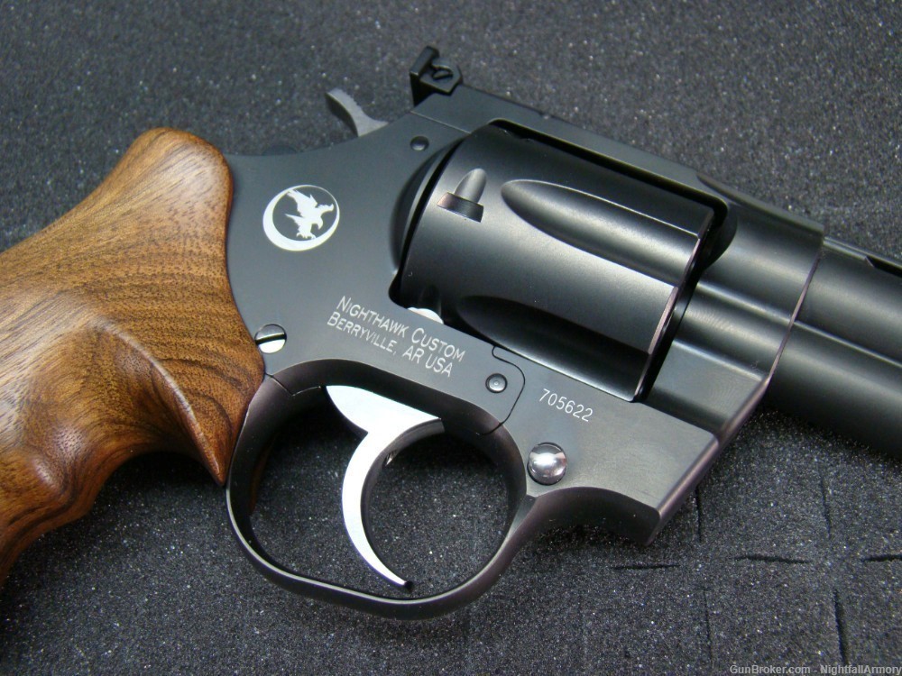 Nighthawk Custom Korth Mongoose Magnum 6" .357 MAG Revolver High grade grip-img-17
