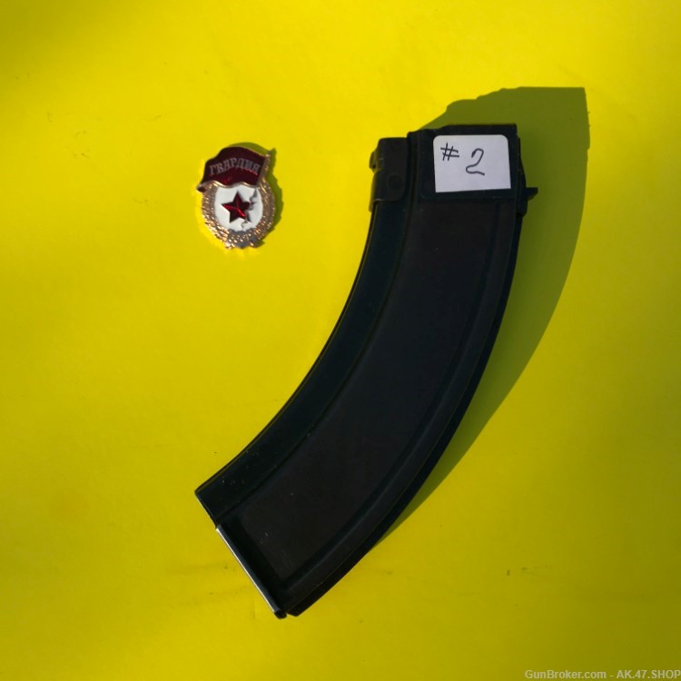 Russian AK47 Slab Side Mag 7.62 x 39 30rd AUTHENTIC (#2)-img-0