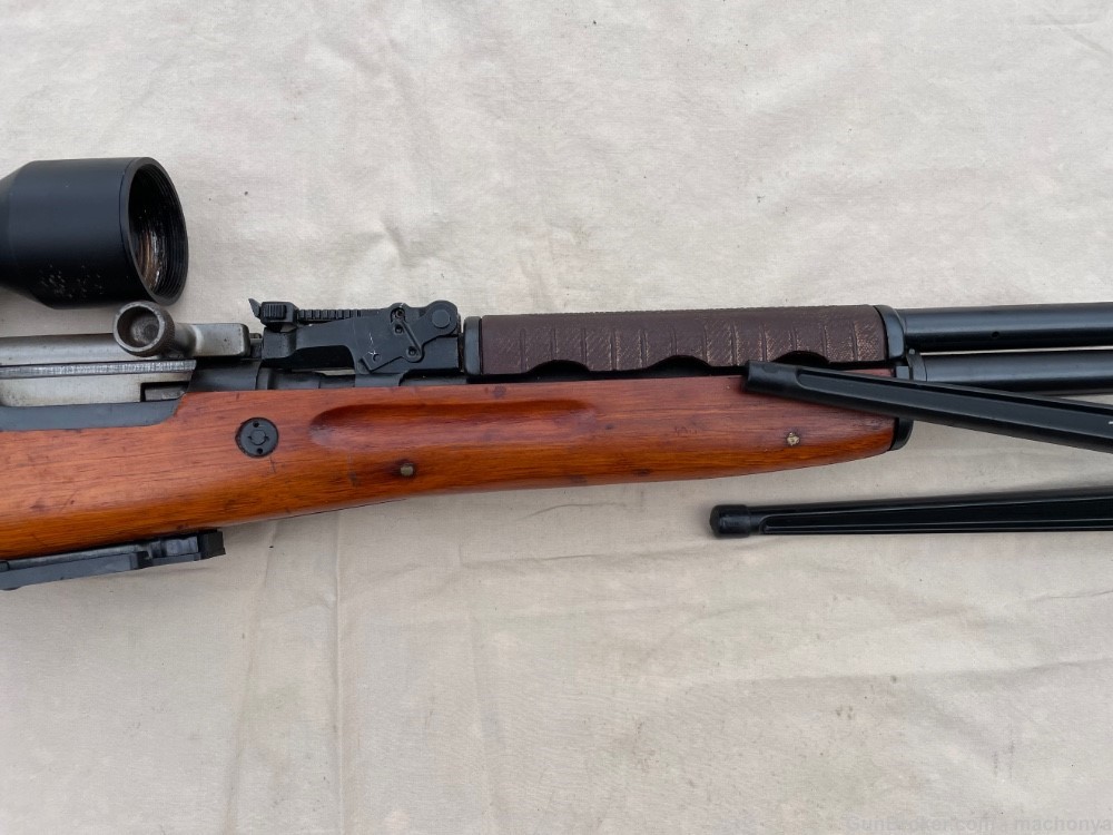 Norinco SKS 7.62 x 39 with Scope and Bipod Good Condition-img-3