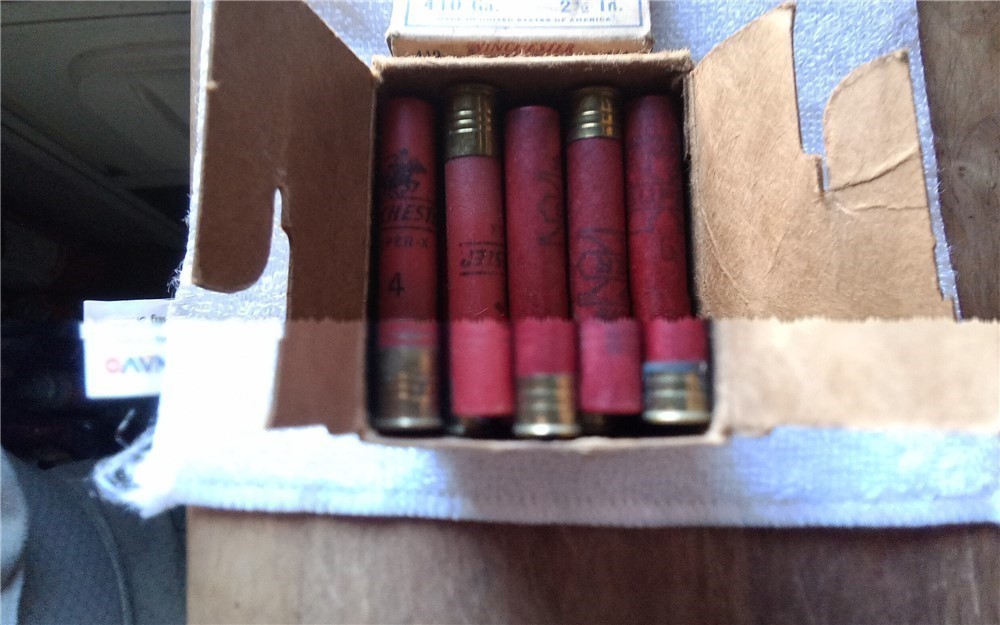 Vintage 410 Western & Winchester 2 1/2" ammo-img-8