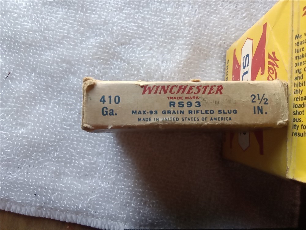 Vintage 410 Western & Winchester 2 1/2" ammo-img-3