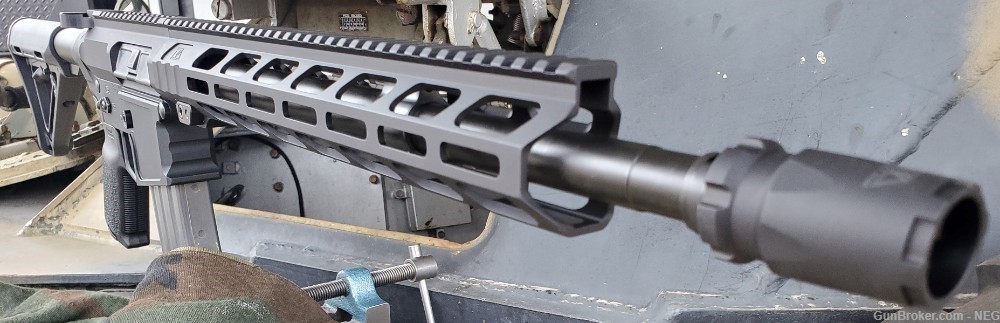 Custom SGT of Arms Billet Receiver 6mm ARC 16" Ballistic Advantage NEG AR15-img-3