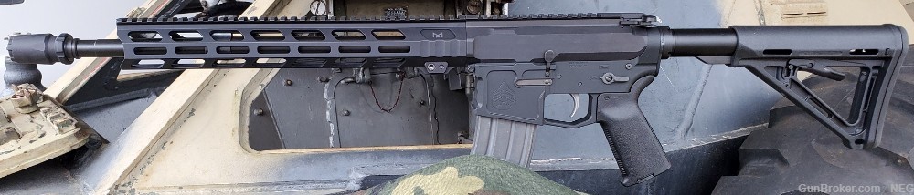 Custom SGT of Arms Billet Receiver 6mm ARC 16" Ballistic Advantage NEG AR15-img-0
