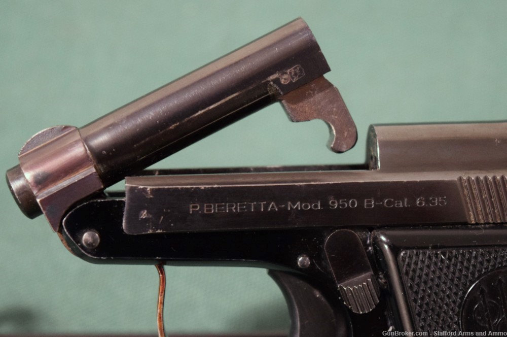 1963 Beretta 950B 25 ACP Matching Numbers-img-10