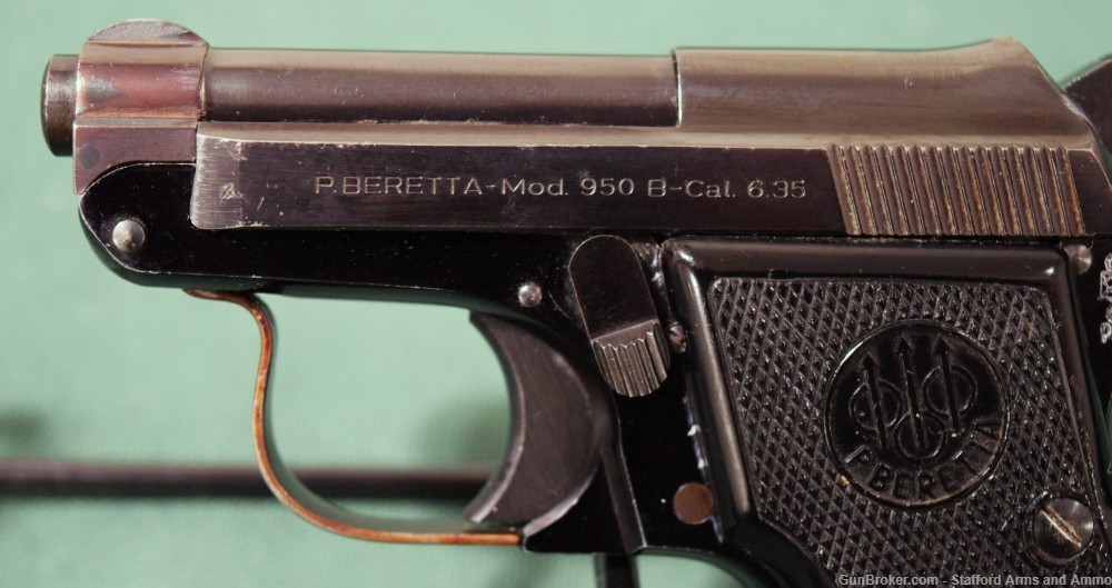 1963 Beretta 950B 25 ACP Matching Numbers-img-3