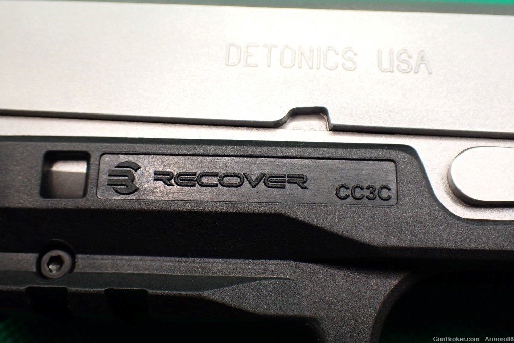 Detonics Officer -911 45 acp with recover tactical rail-img-4