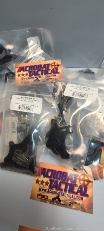 Polymer80 9mm Frame Parts Kit with Complete Trigger Assembly G17, G19, G26-img-1