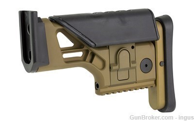 FN SCAR SSR REAR ADJUSTABLE STOCK 16S/17S FLAT DARK EARTH 20-100567 (NIB)-img-2