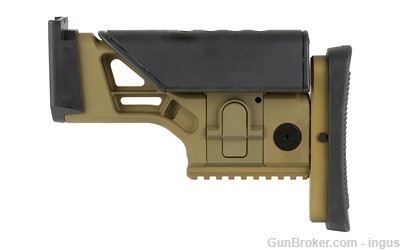 FN SCAR SSR REAR ADJUSTABLE STOCK 16S/17S FLAT DARK EARTH 20-100567 (NIB)-img-0