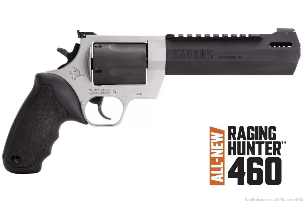 Taurus Raging Hunter - 460 S&W Magnum - 6.75" Ported Barrel - 5 Shot-img-0