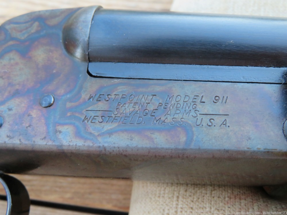Westpoint 911 Stevens 311 20g 3in mag SXS shotgun 1970s NICE -img-4