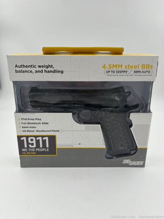 Sig Sauer 1911 "We The People" Blowback c02 BB -img-0