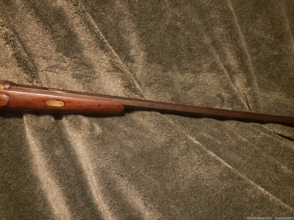 Antique schuetzen style rifle fancy engraved 71 Mauser action set trigger-img-6