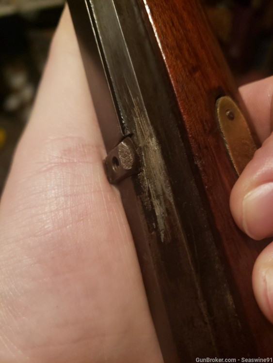 Antique schuetzen style rifle fancy engraved 71 Mauser action set trigger-img-24