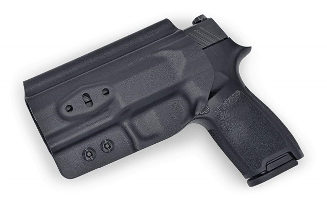 Sig Sauer P320 Compact/Carry Tuckable IWB KYDEX Holster Black / Ambidextrou-img-1