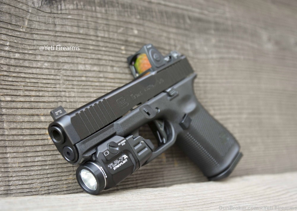 Glock 19 Gen 5 MOS 9mm W/ CHPWS V4 RM06 Agency TLR-7A Flex G19 G5 3.25 RMR-img-2