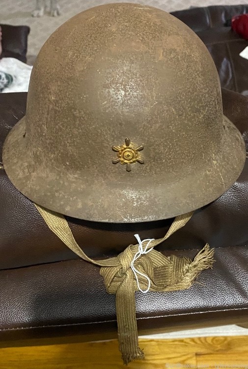 WW2 Japanese  Army Helmet -img-0