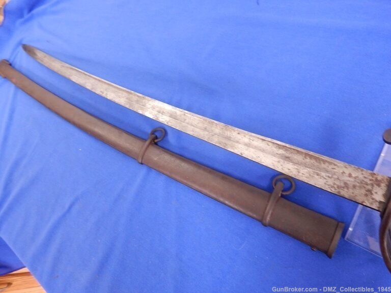 US Civil War English Made Sword with Scabbard-img-6